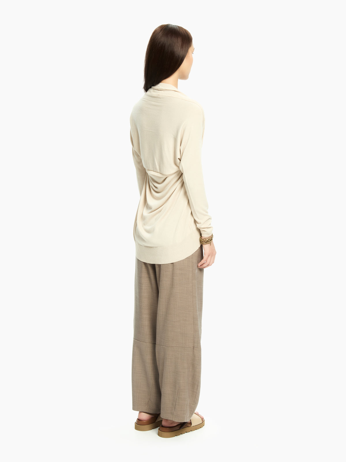 IXOS Cardigan con scollo profondo  BEIGE