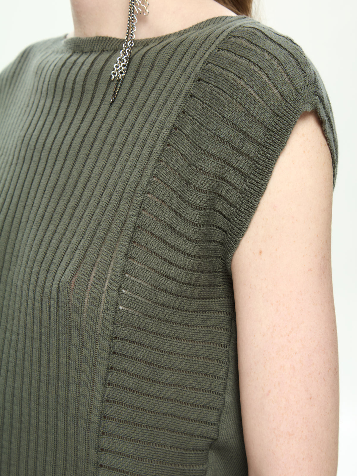 IXOS Top in maglia  VERDE