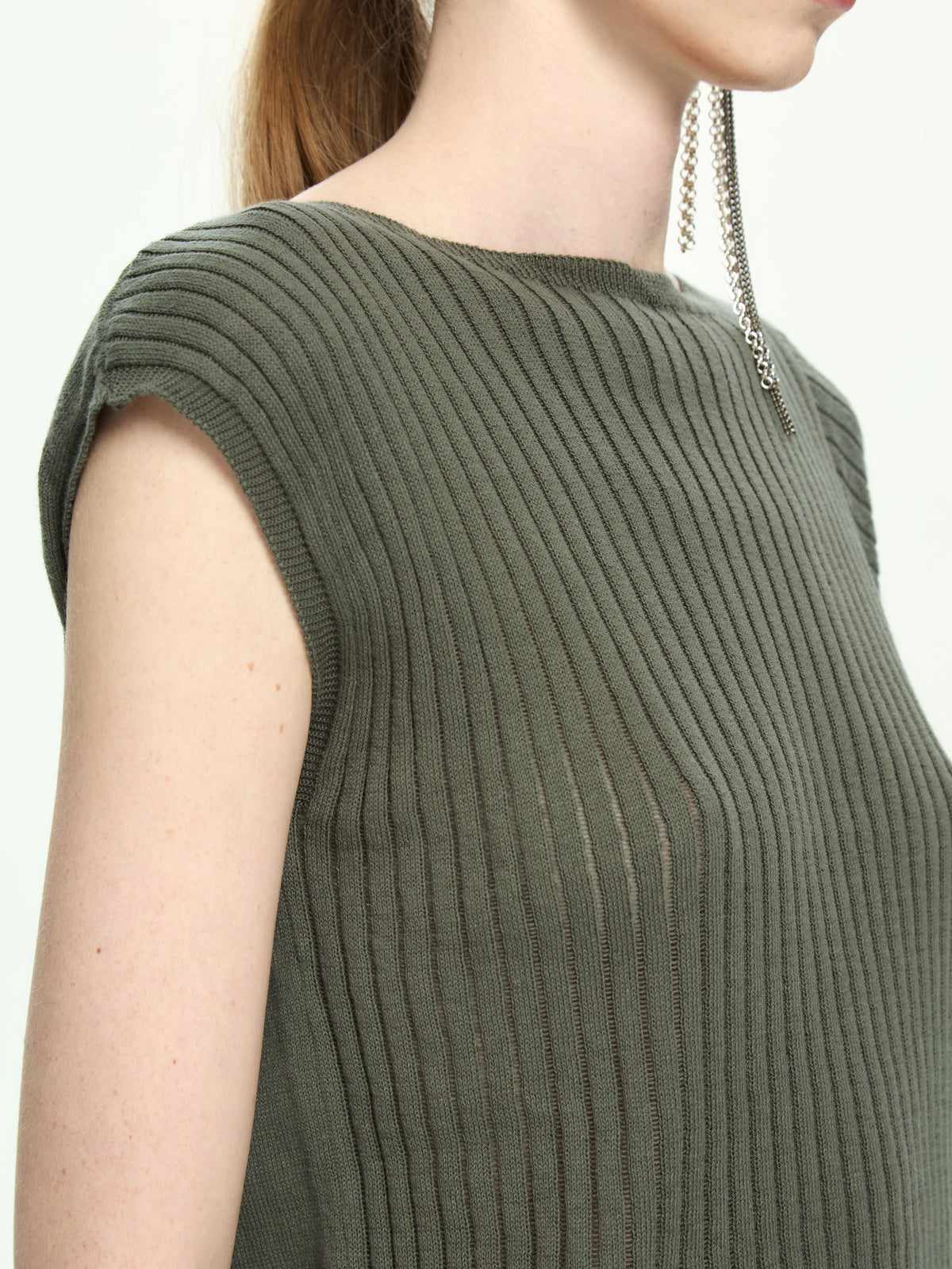 IXOS Top in maglia  VERDE