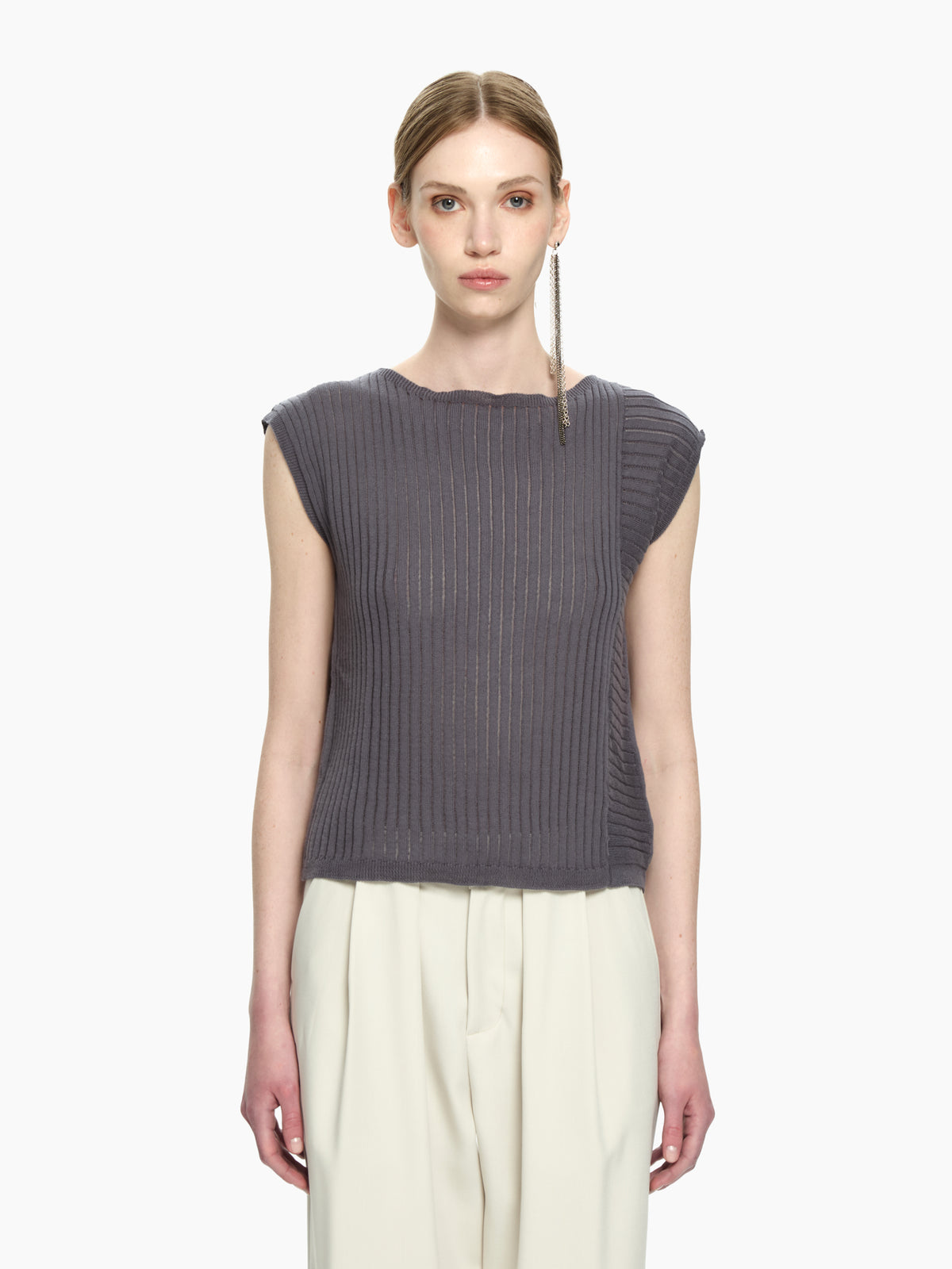 IXOS Top in maglia  BLU