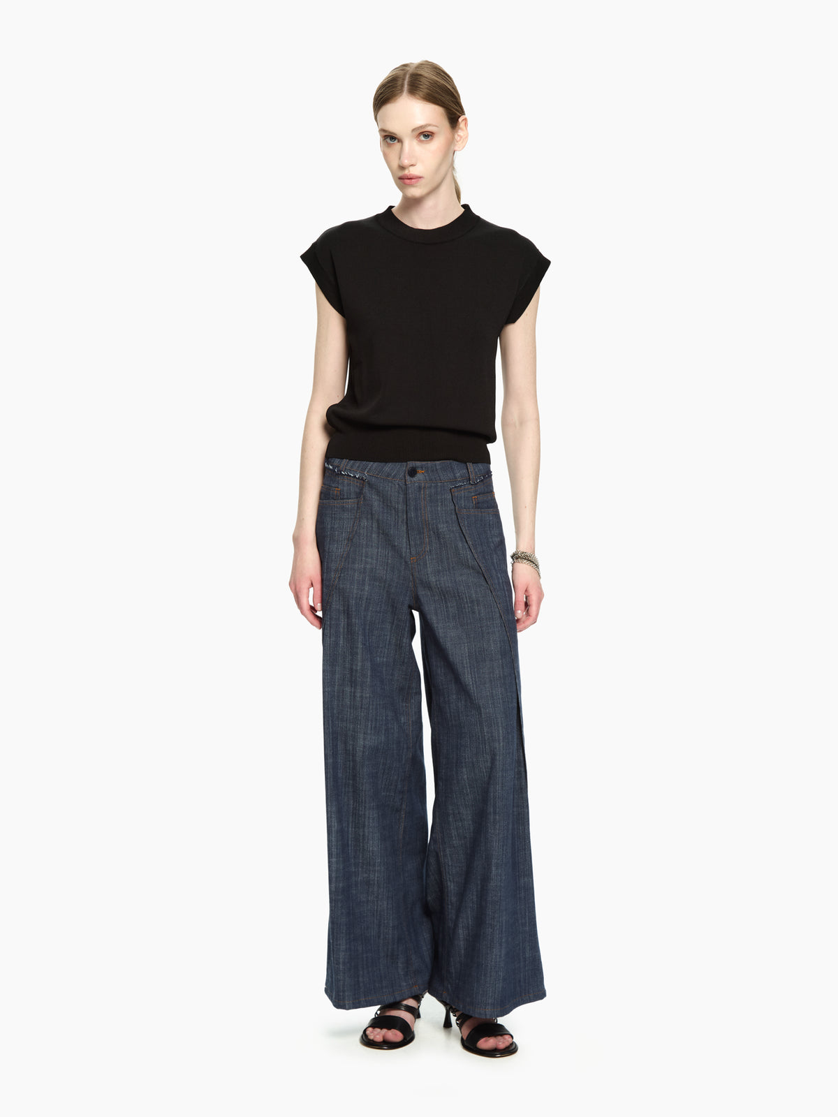 IXOS Top in maglia NERO