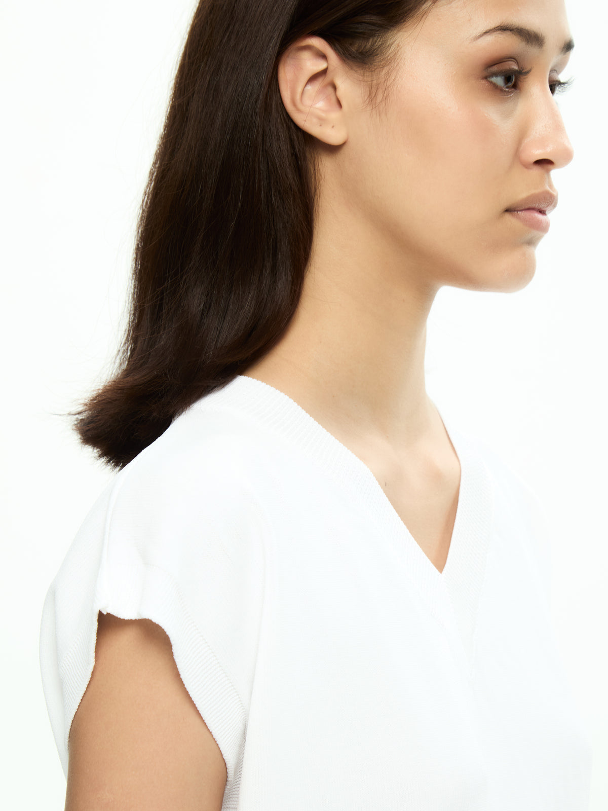 IXOS Top in maglia  BIANCO