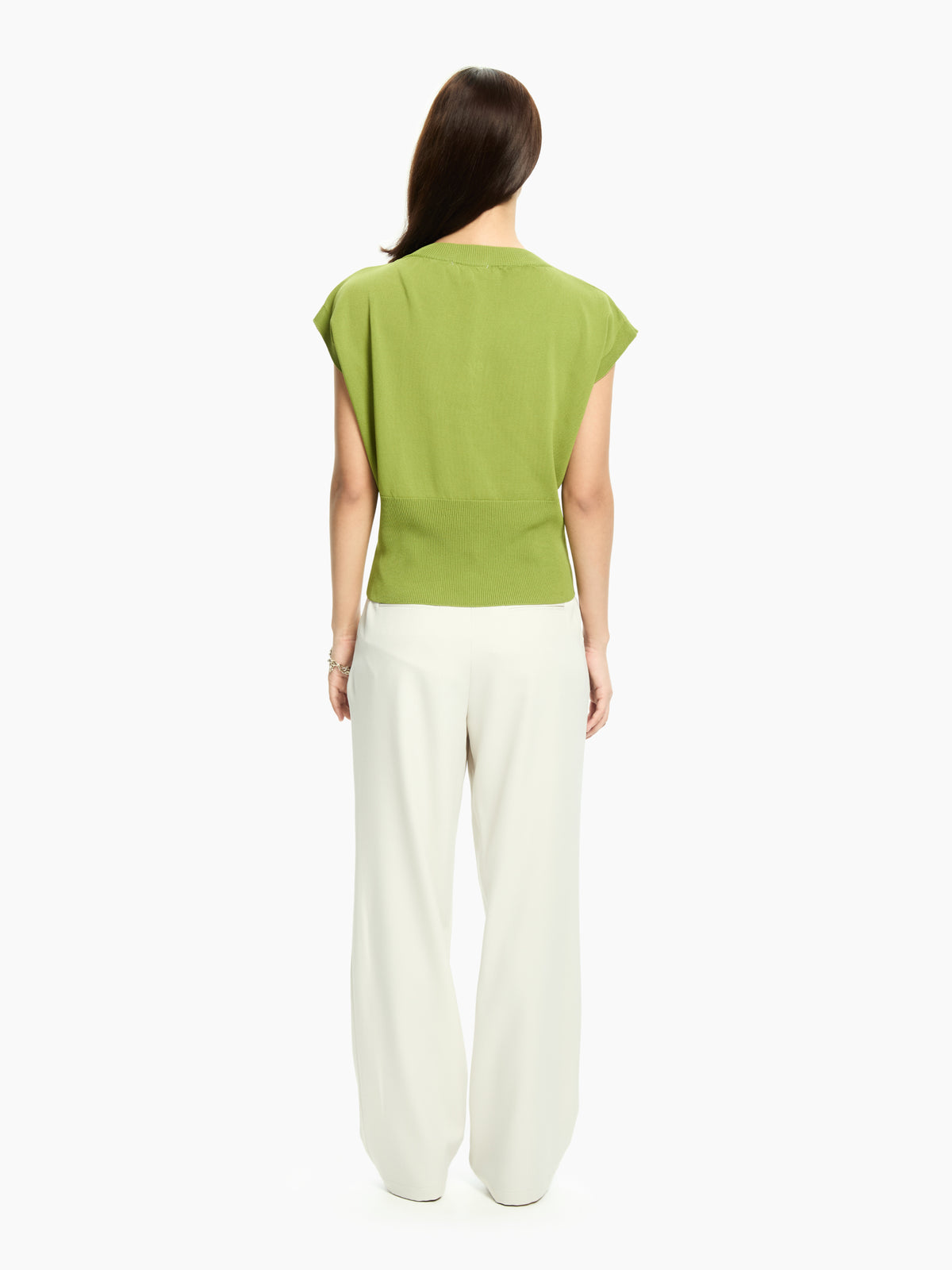 IXOS Top in maglia  VERDE