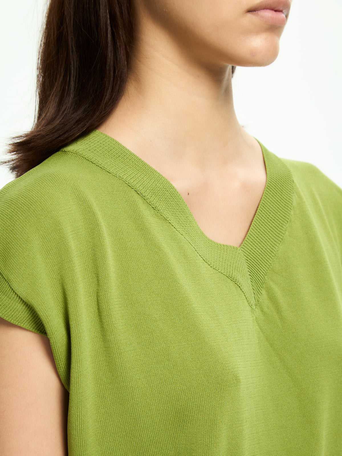 IXOS Top in maglia  VERDE