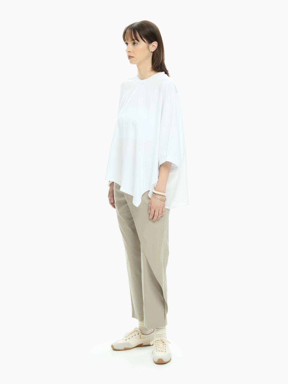 IXOS Top asimmetrico BIANCO