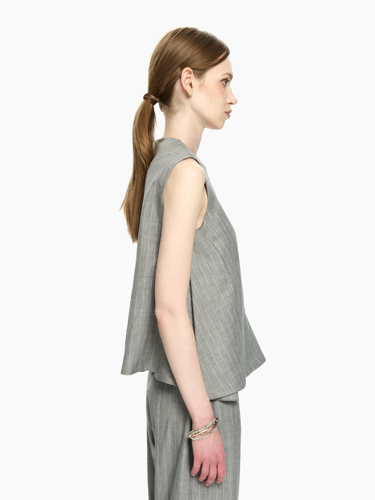 IXOS Top gessato con pannello GRIGIO