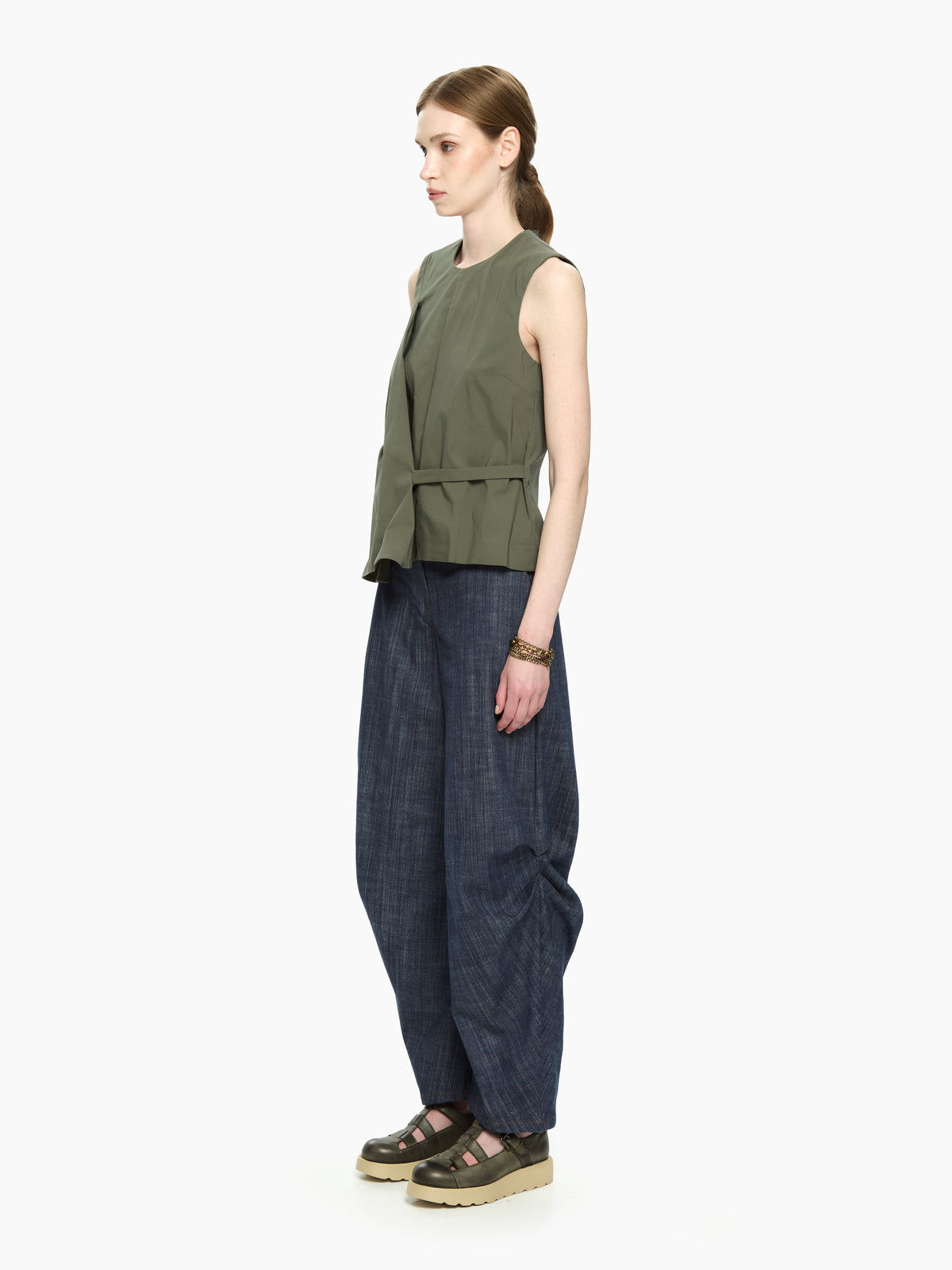IXOS Top strutturato VERDE