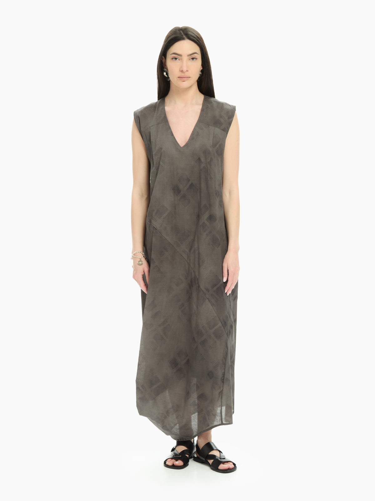 IXOS Abito drappeggiato GRIGIO