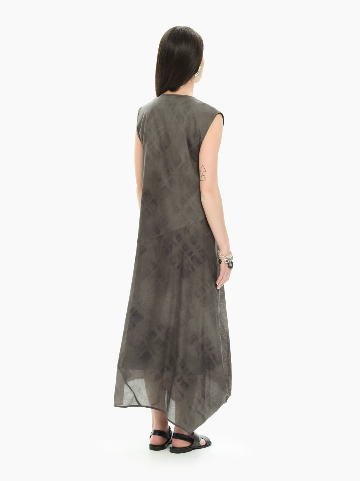 IXOS Abito drappeggiato GRIGIO