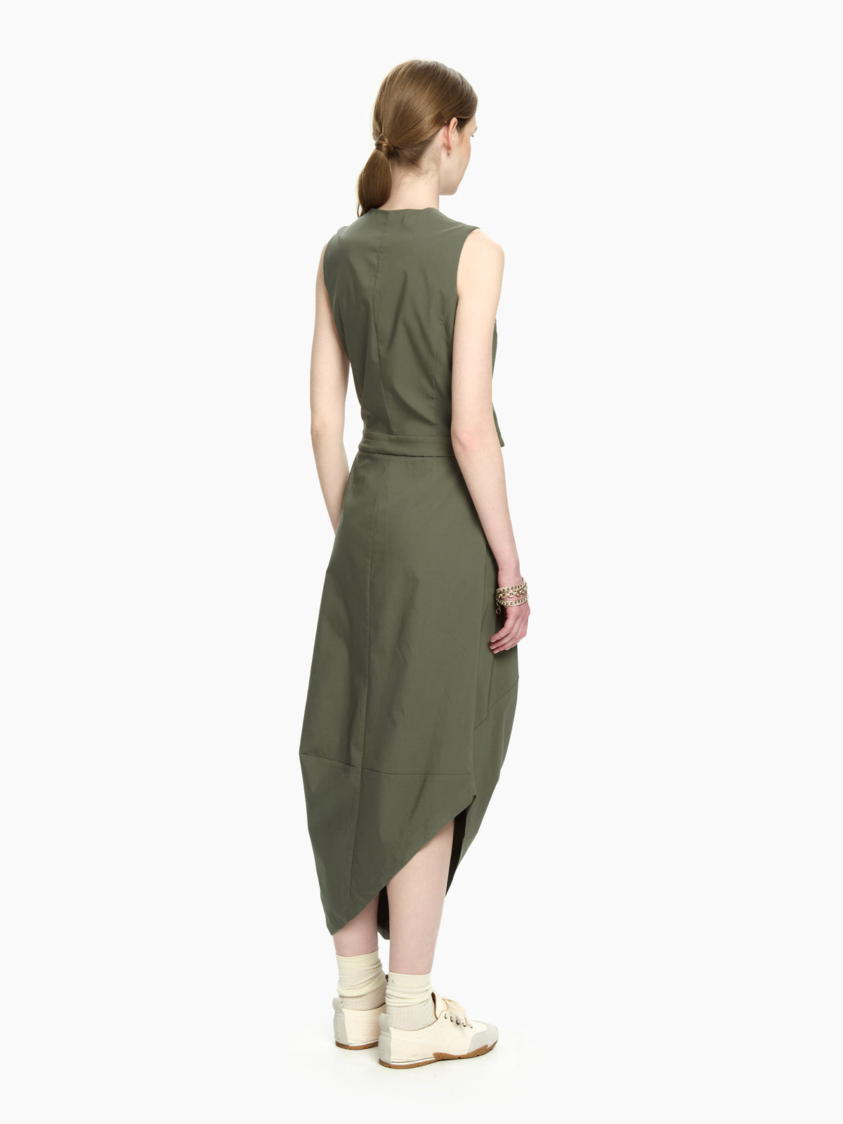 IXOS Abito con costruzione sartoriale VERDE