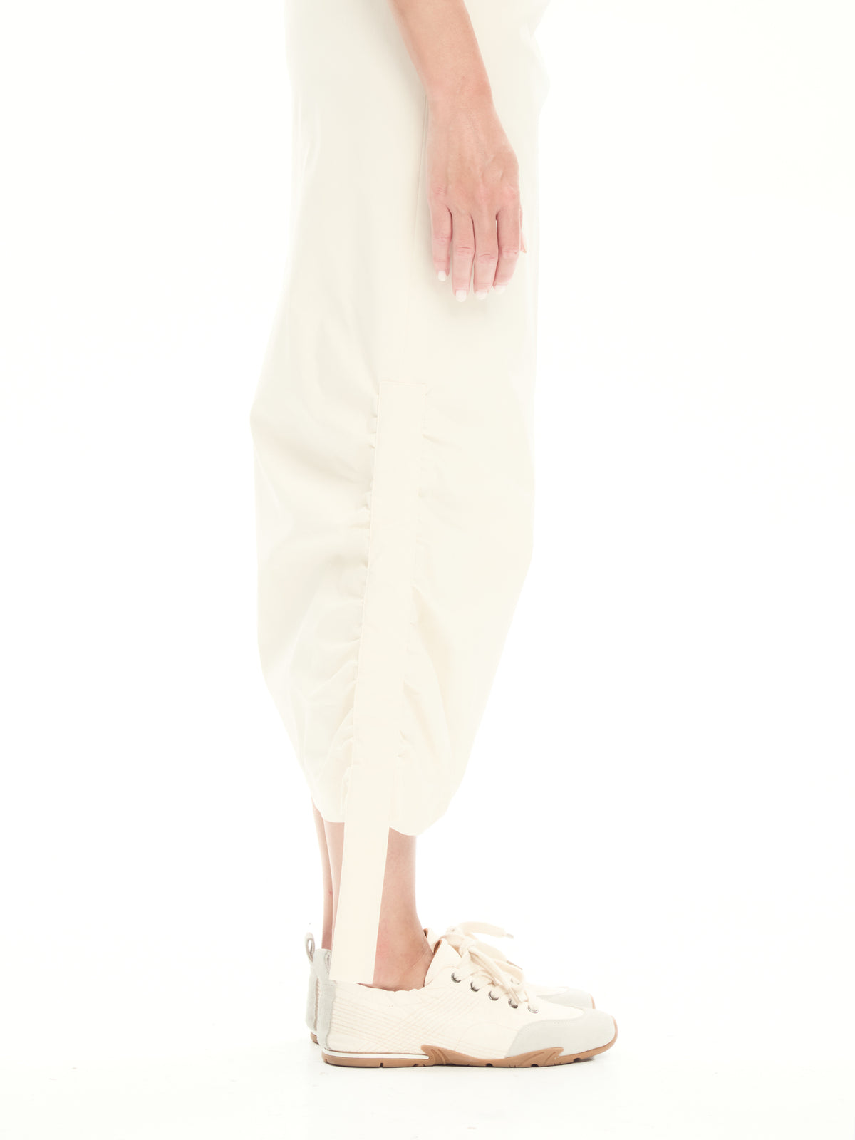 IXOS Abito midi con drappeggio BEIGE