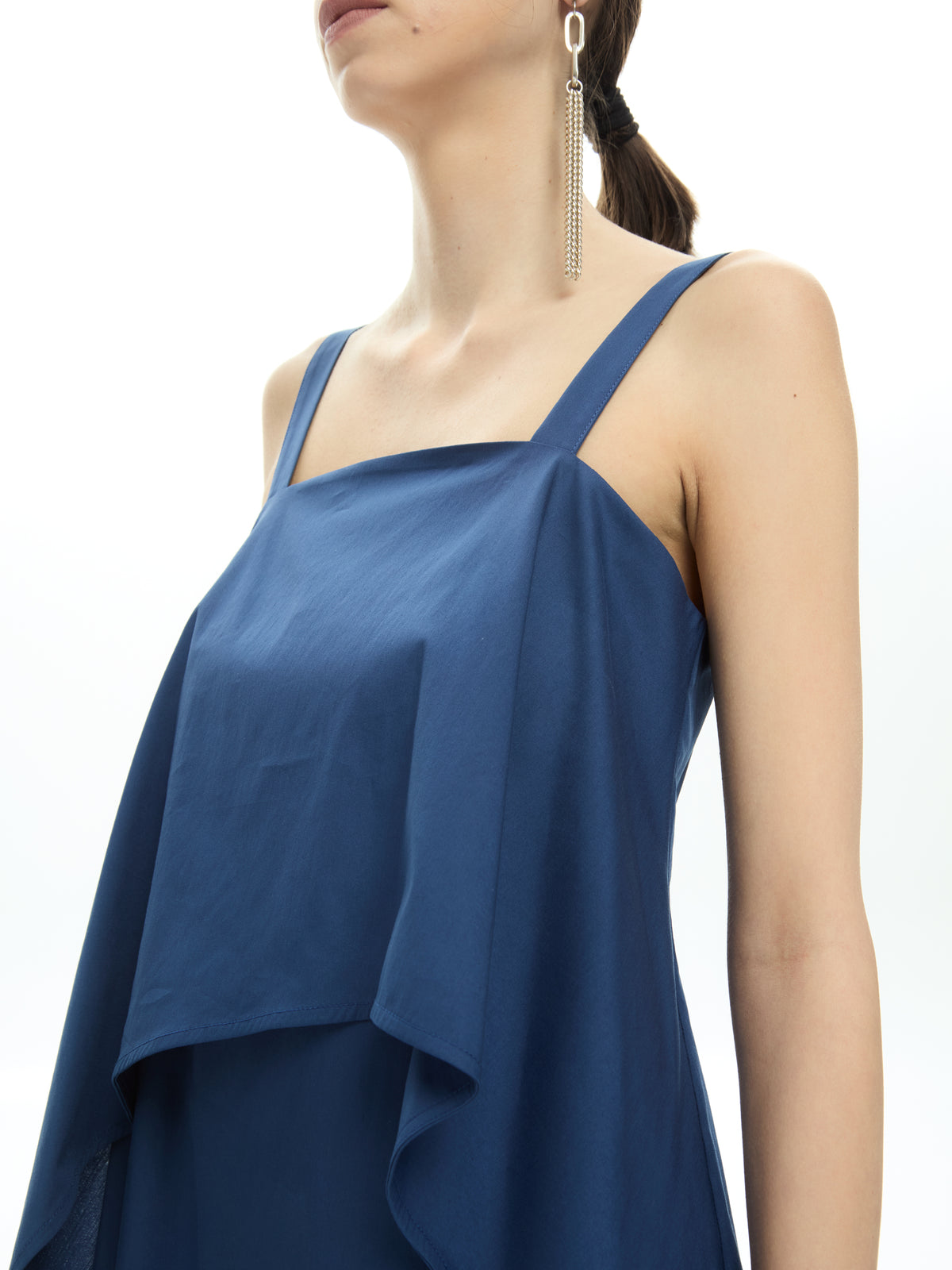 IXOS Abito con pannello sovrapposto BLU