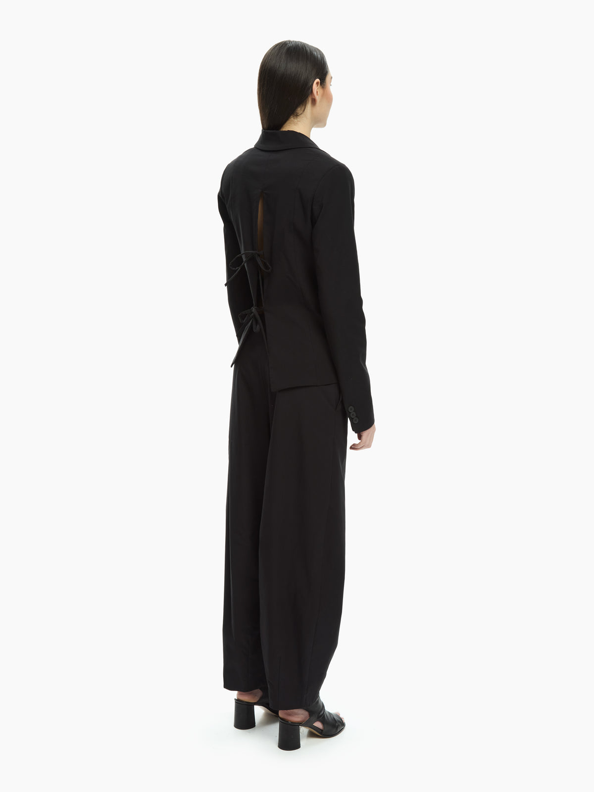 IXOS Giacca sartoriale con chiusura asimmetrica NERO