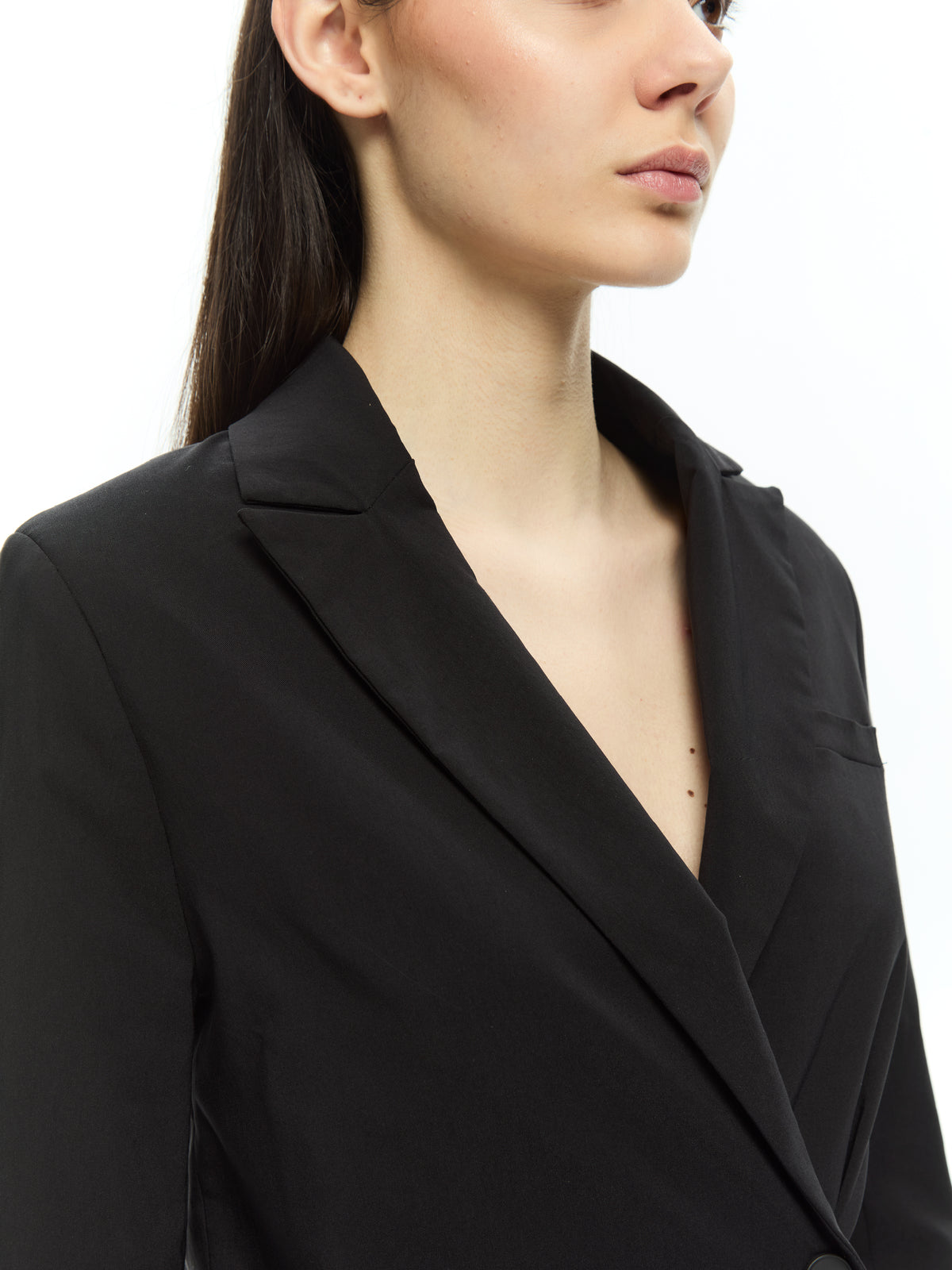 IXOS Giacca sartoriale con chiusura asimmetrica NERO