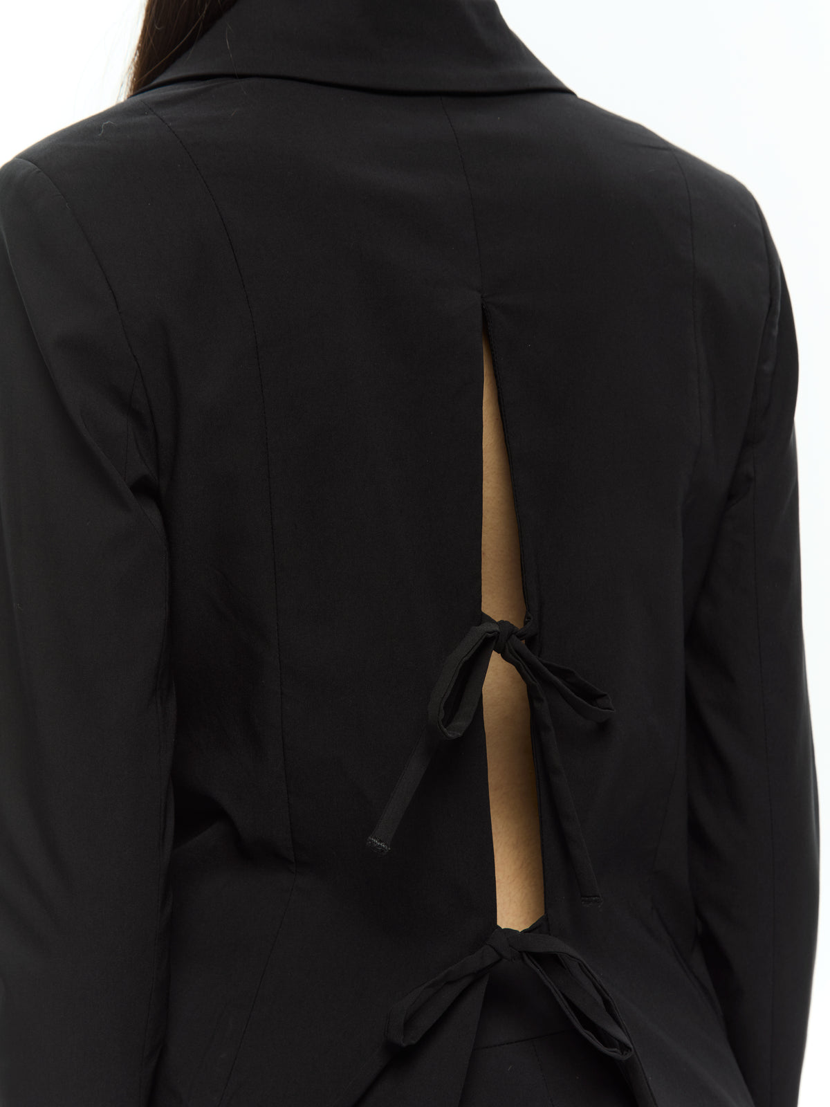 IXOS Giacca sartoriale con chiusura asimmetrica NERO