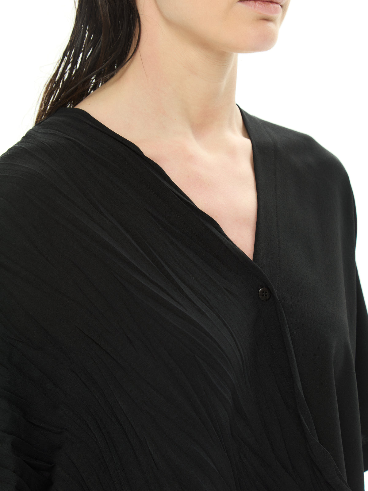 IXOS Top asimmetrico NERO