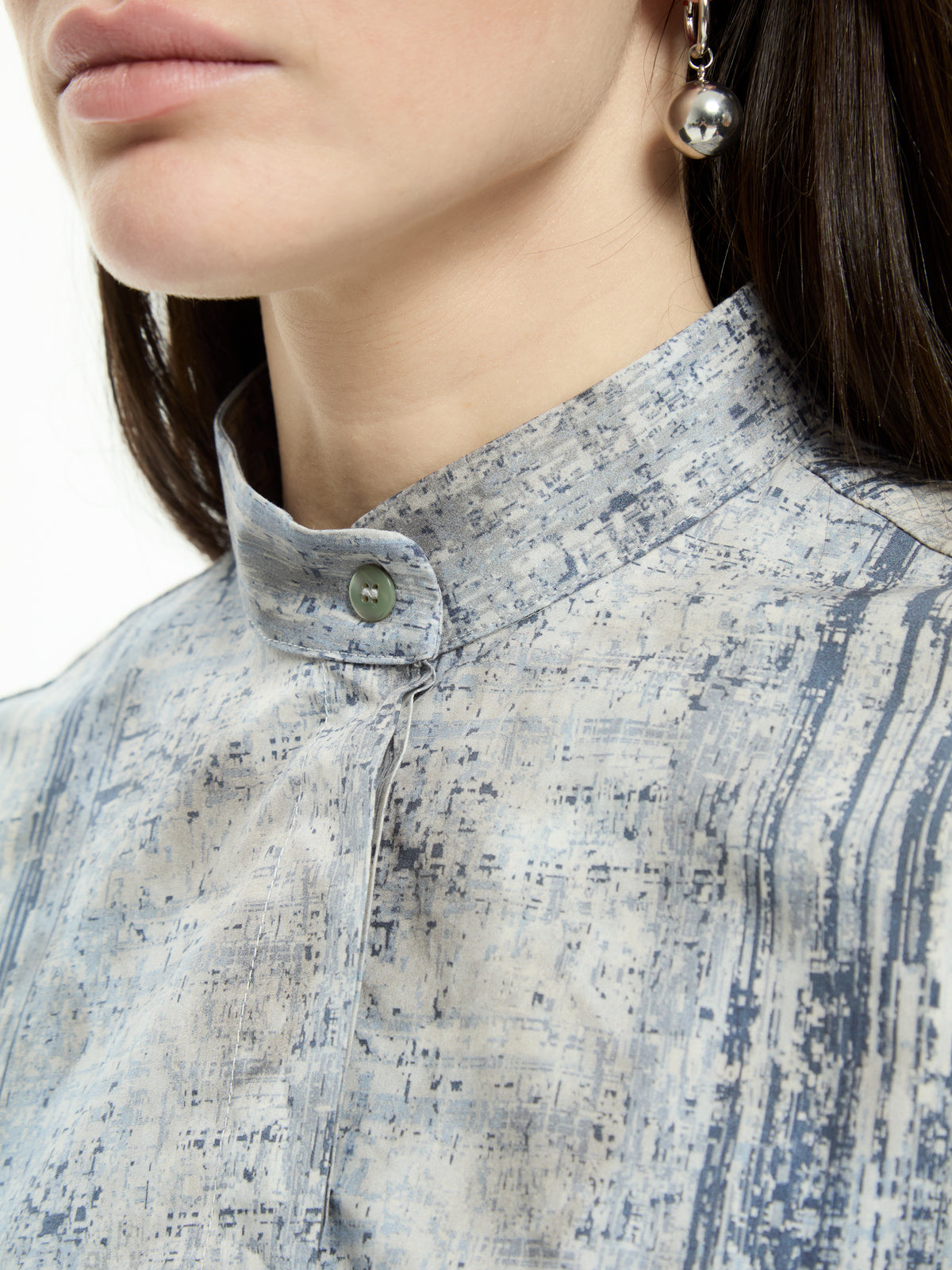 IXOS Camicia over stampa astratta MULTICOLOR