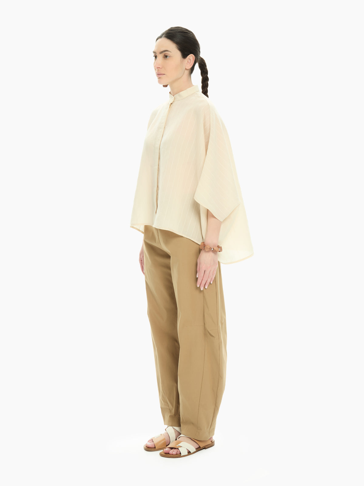 IXOS Camicia over con maniche ampie BEIGE