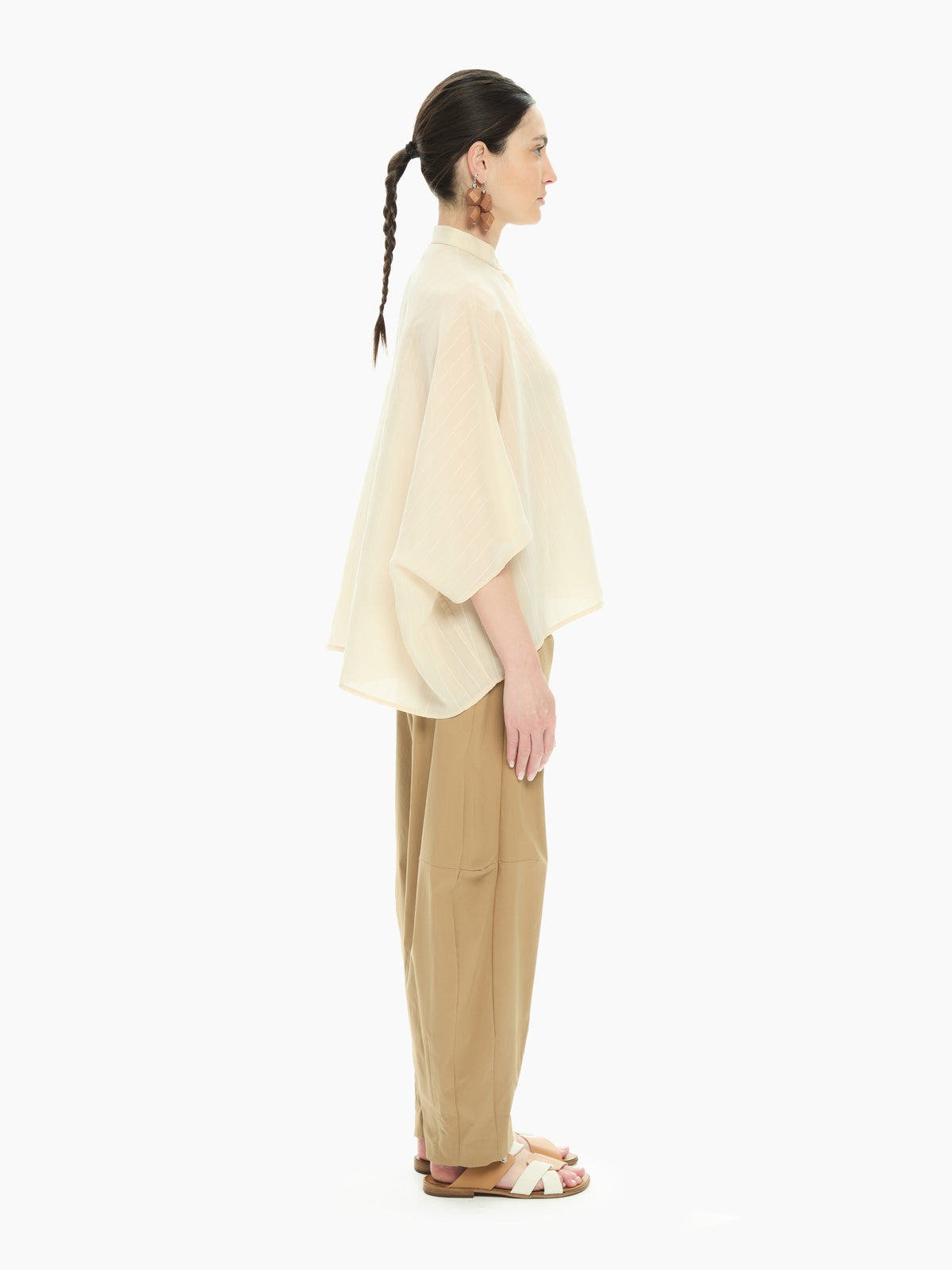 IXOS Camicia over con maniche ampie BEIGE