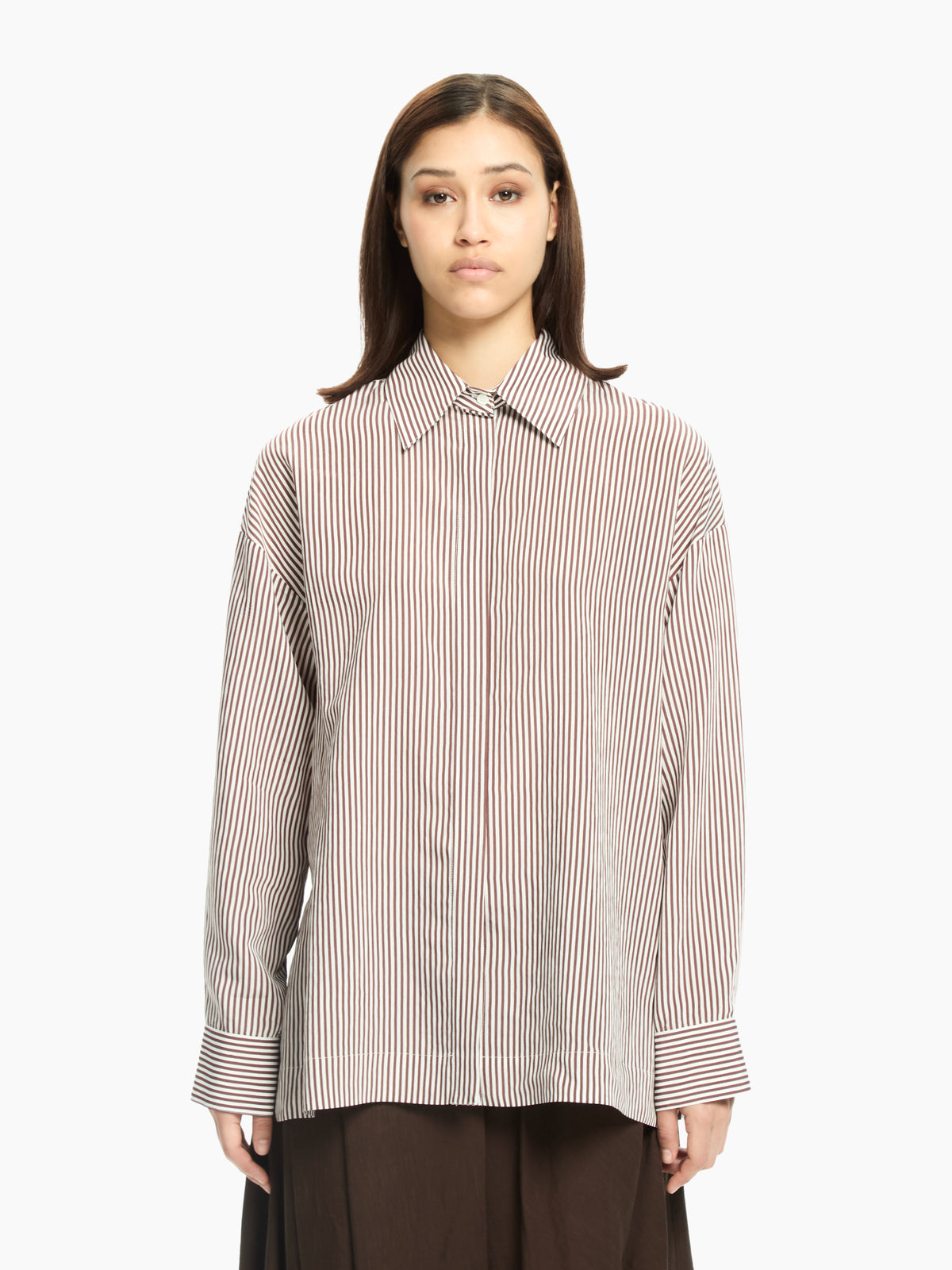 IXOS Camicia over MARRONE