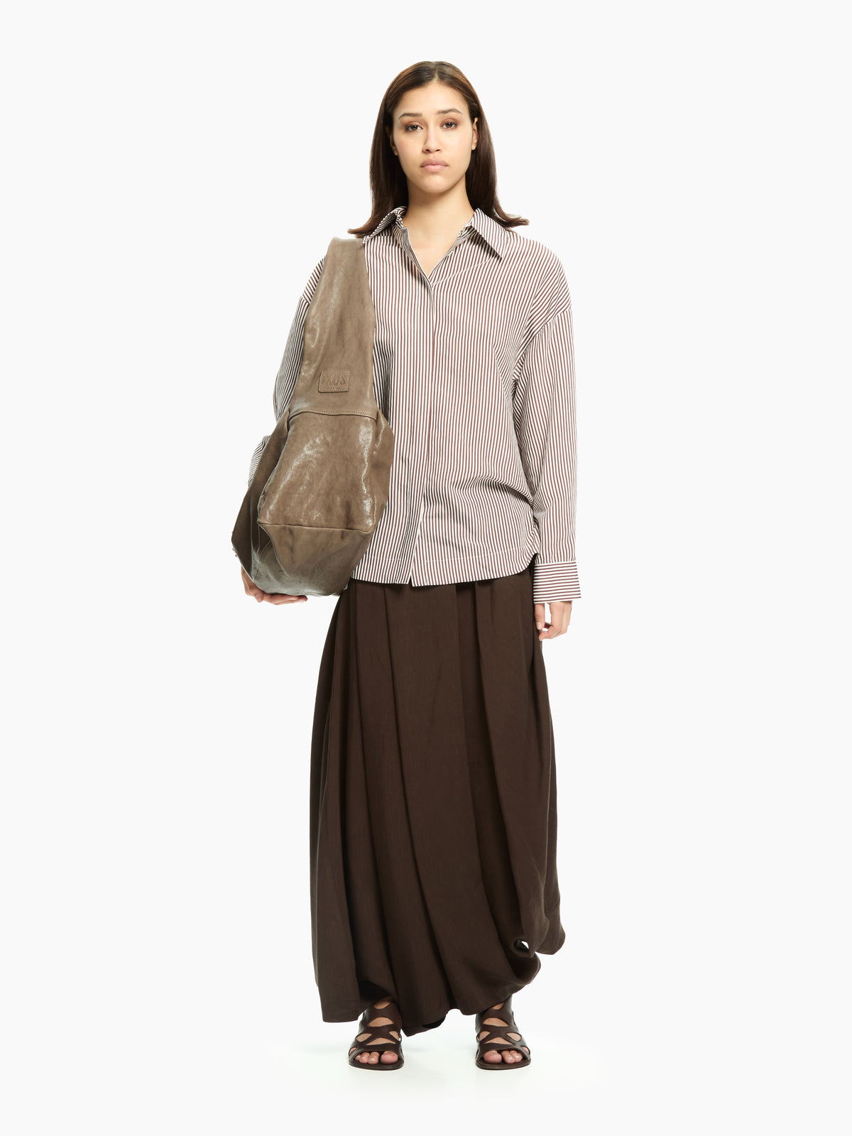 IXOS Camicia over MARRONE