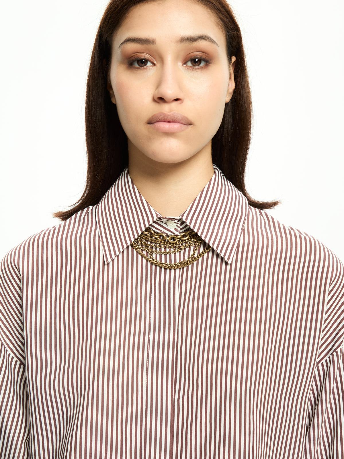 IXOS Camicia over MARRONE