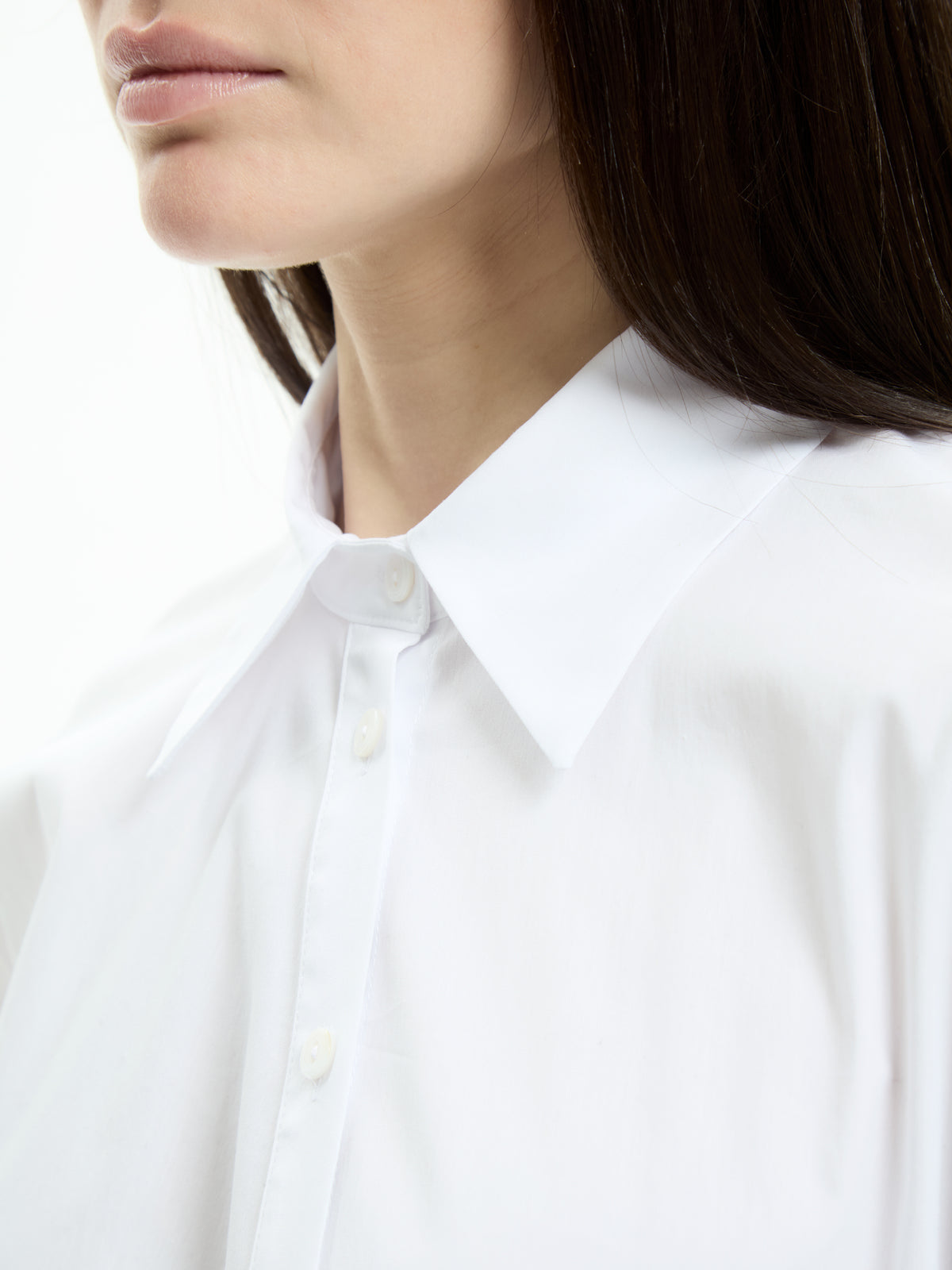 IXOS Camicia con cintura BIANCO