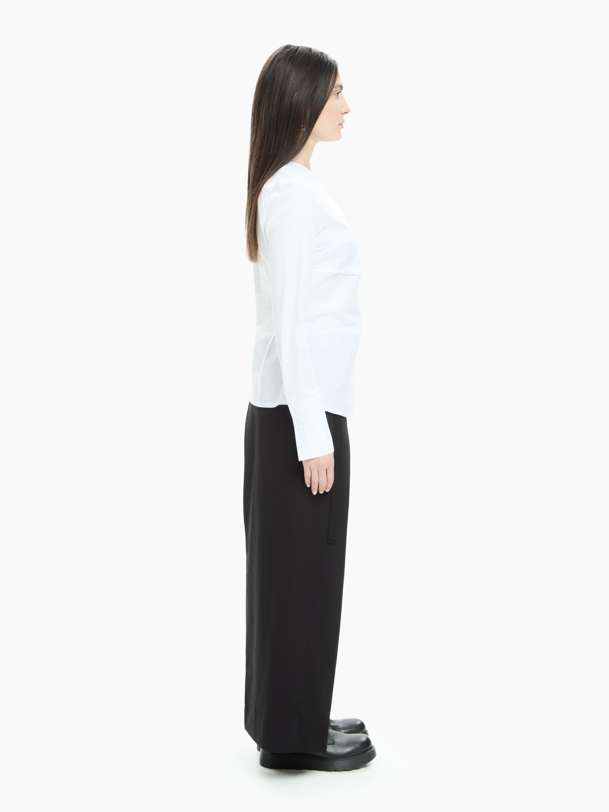 IXOS Camicia asimmetrica BIANCO