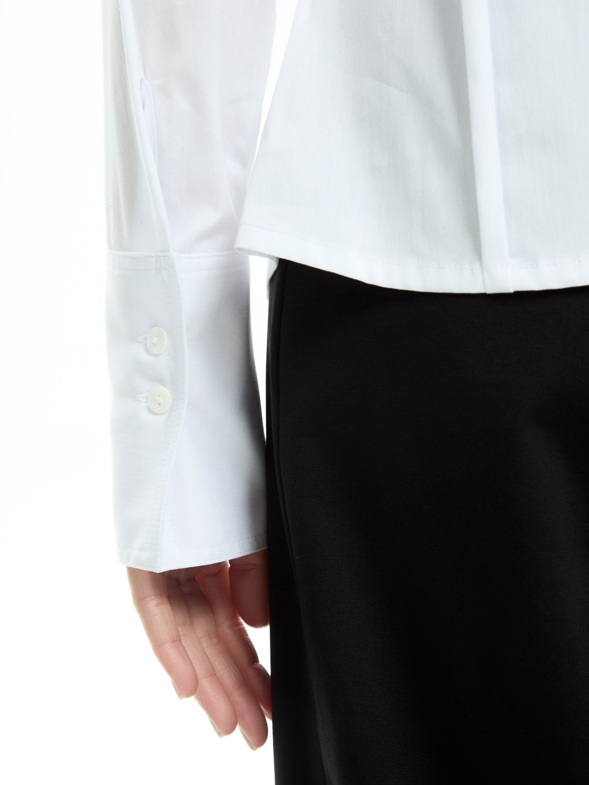 IXOS Camicia asimmetrica BIANCO