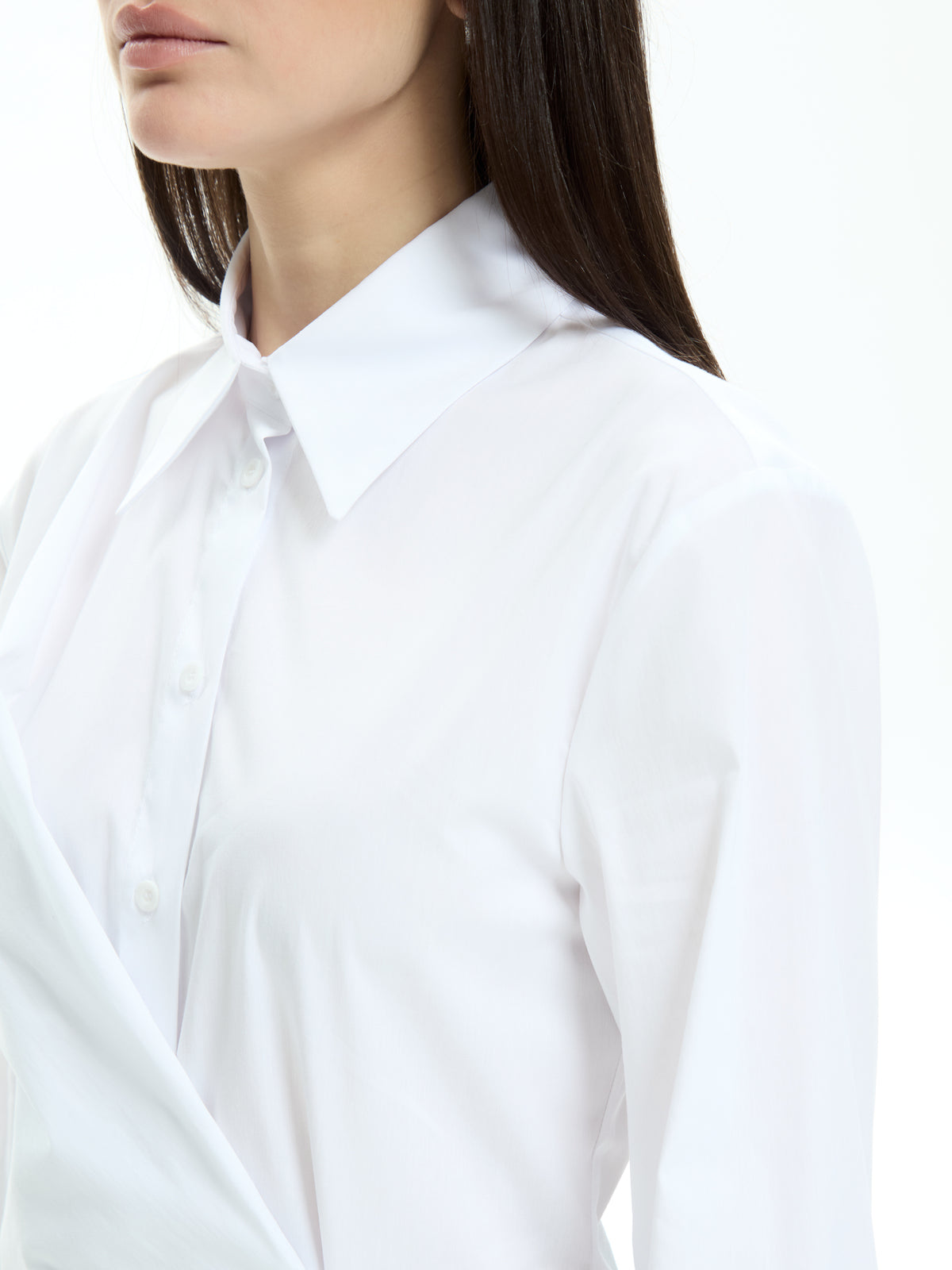 IXOS Camicia asimmetrica BIANCO