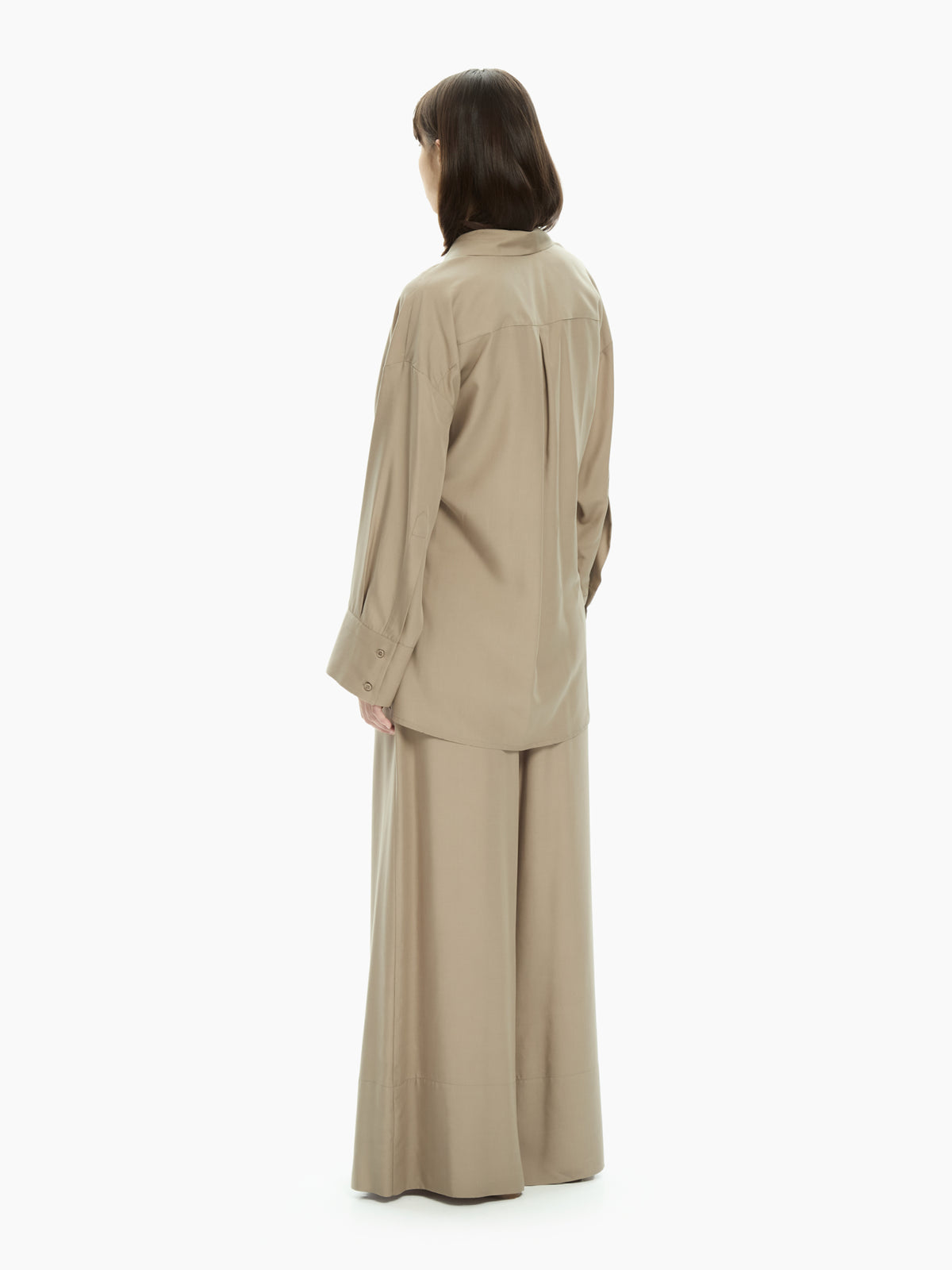 IXOS Camicia incrociata MARRONE