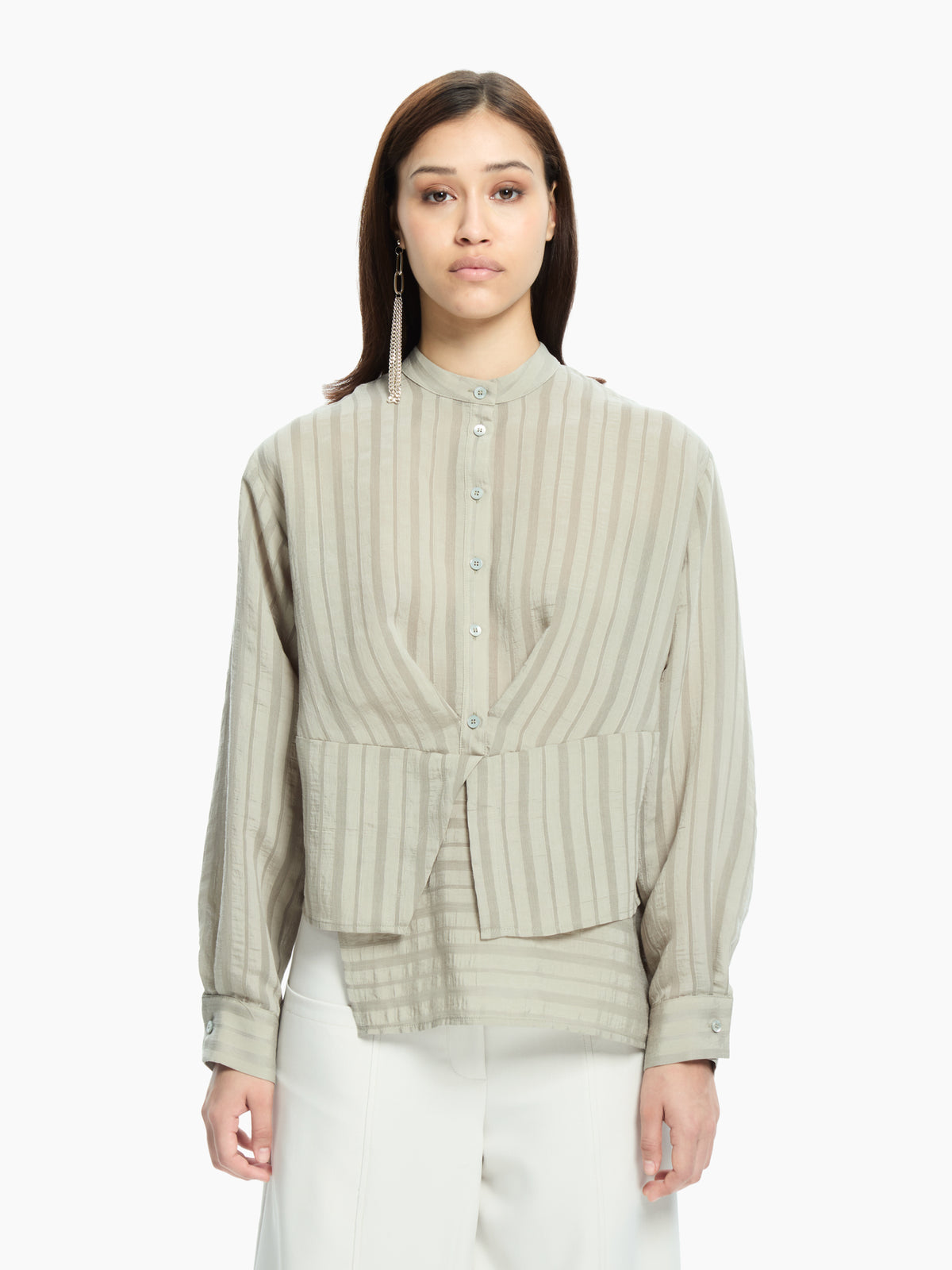 IXOS Camicia con dettaglio VERDE