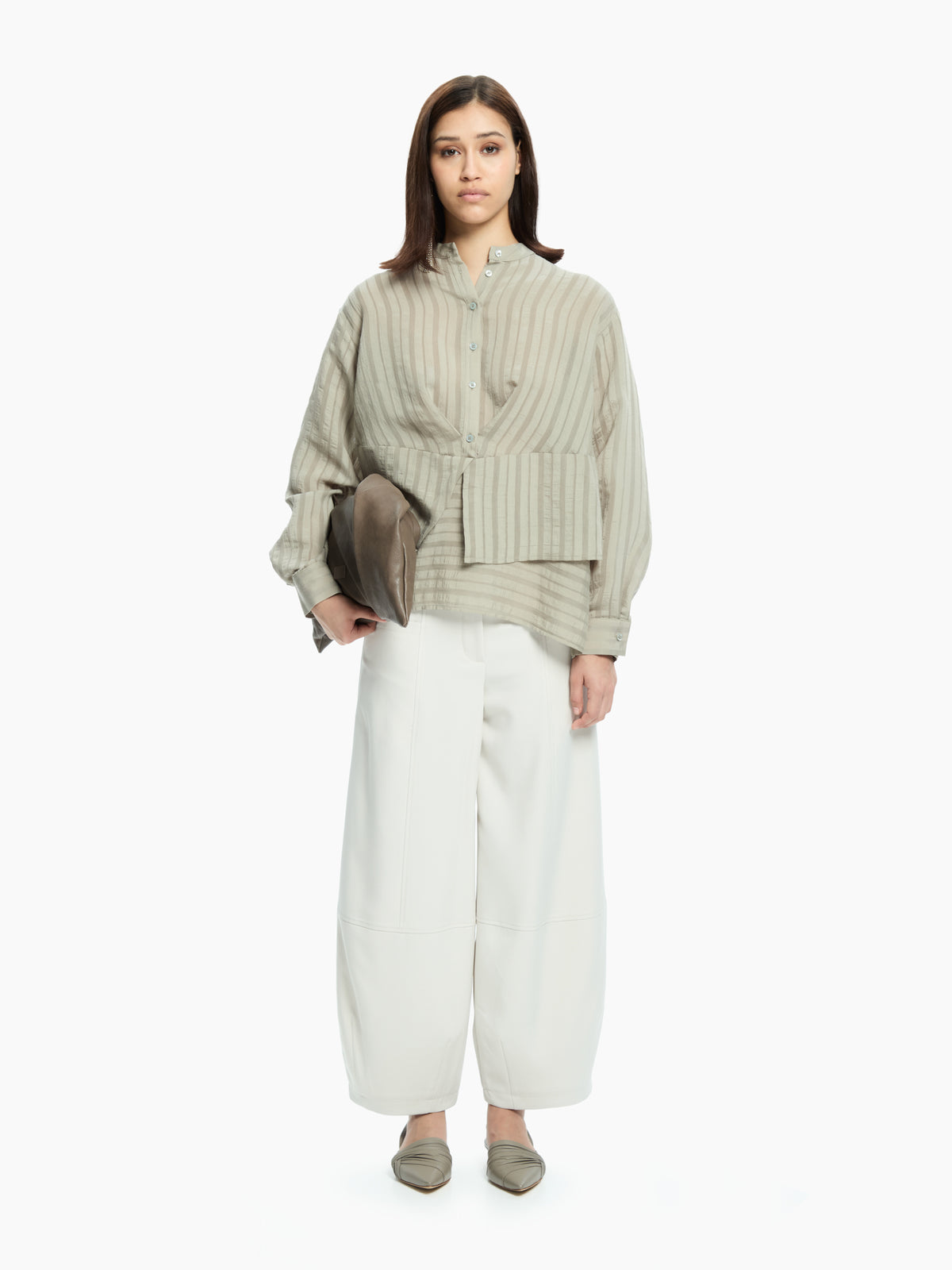 IXOS Camicia con dettaglio VERDE