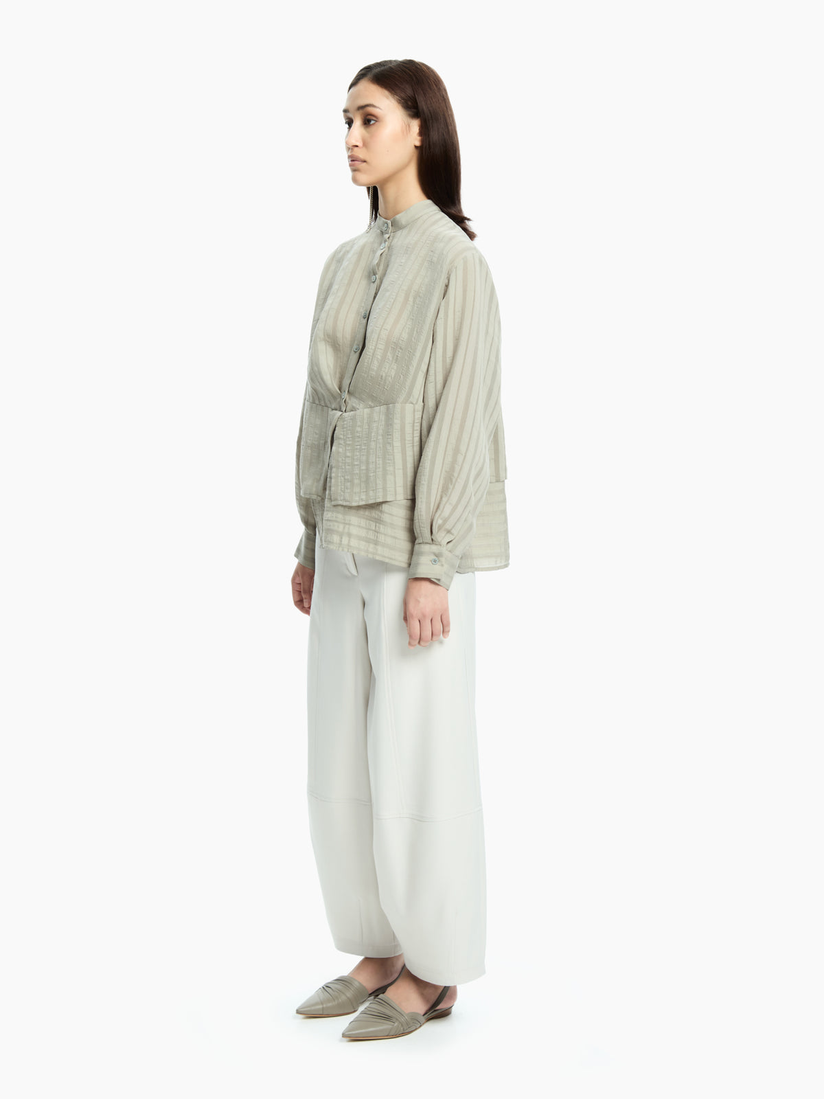 IXOS Camicia con dettaglio VERDE