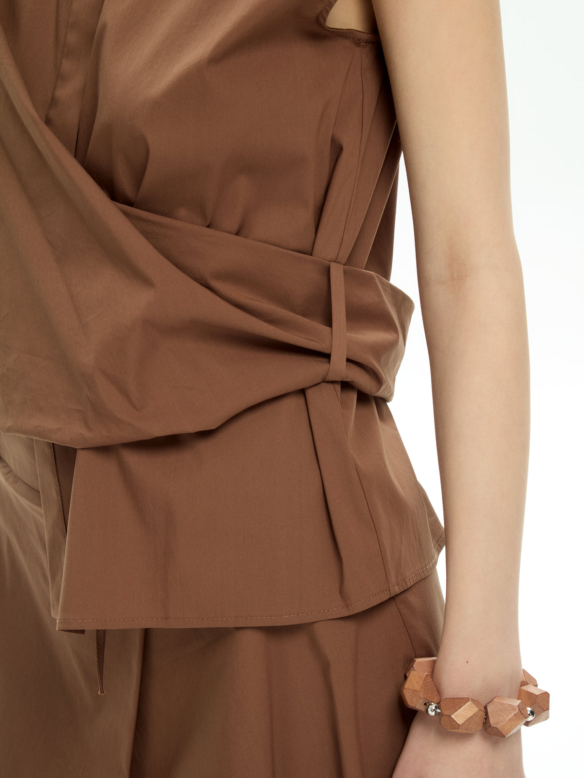 IXOS Camicia smanicata  MARRONE