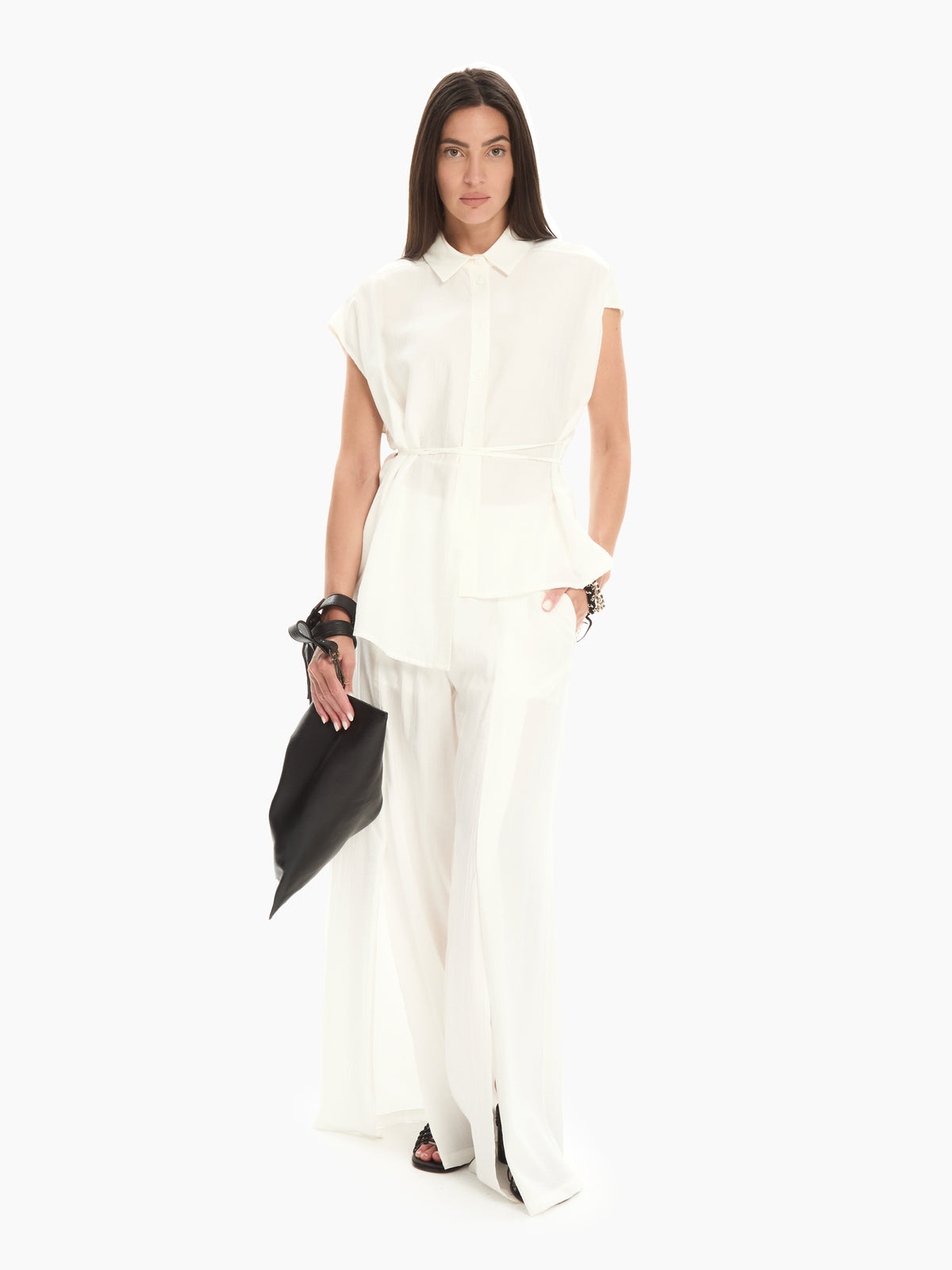 IXOS Camicia fluida BIANCO