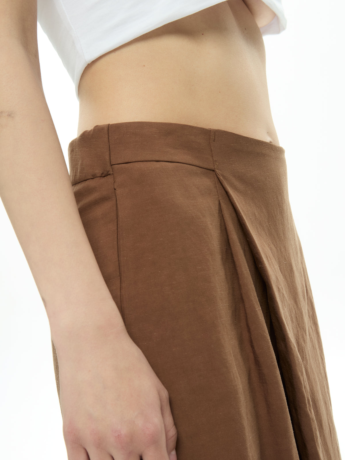 IXOS Pantaloni con pannello MARRONE