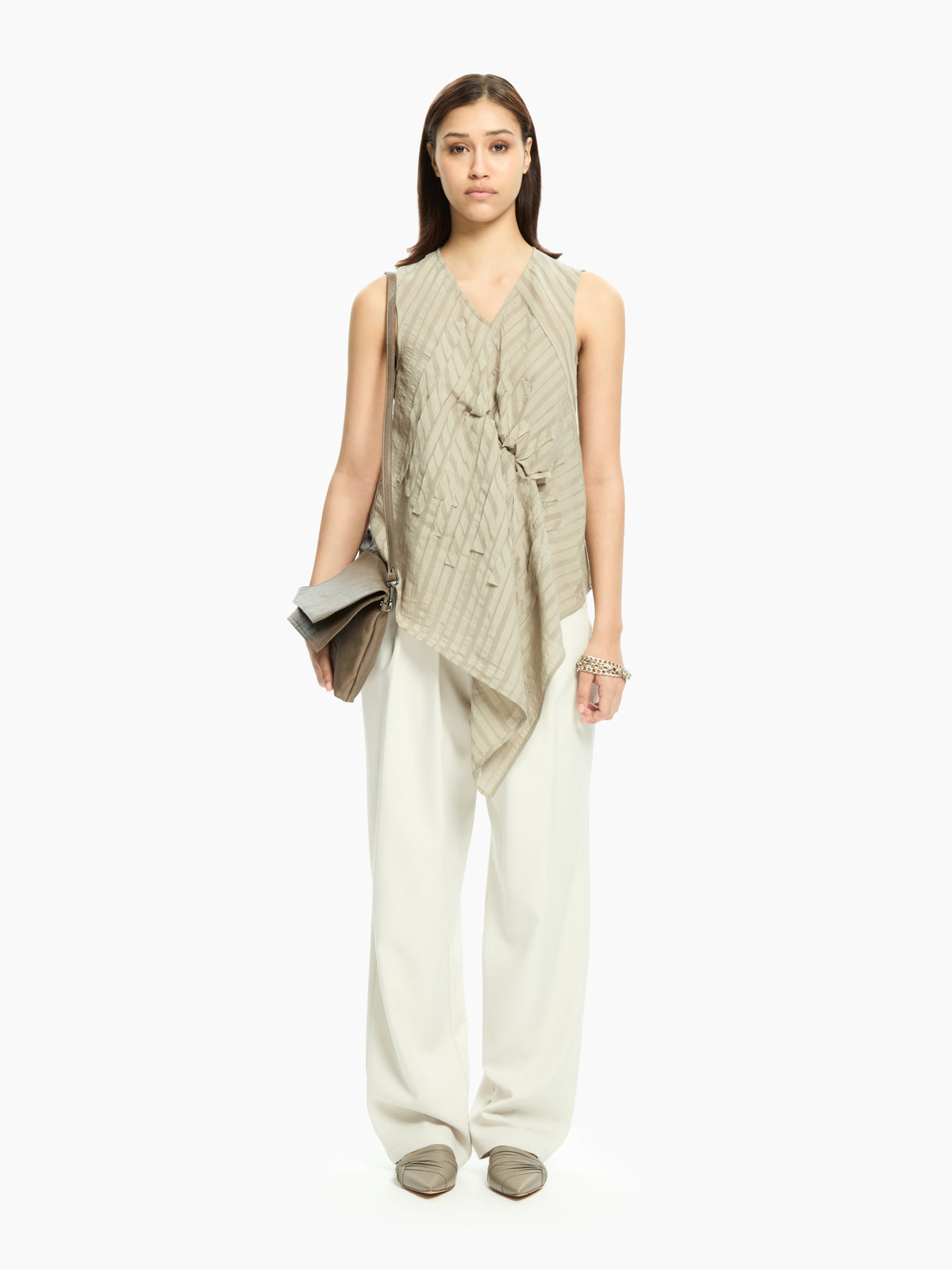 IXOS Pantalone sartoriale BIANCO