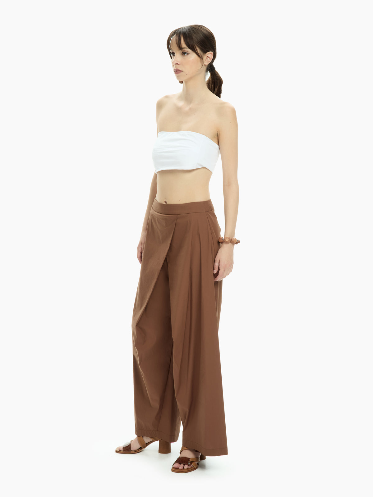 IXOS Pantalone ampio  MARRONE