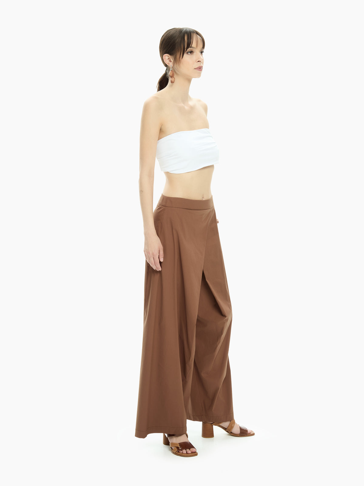 IXOS Pantalone ampio  MARRONE