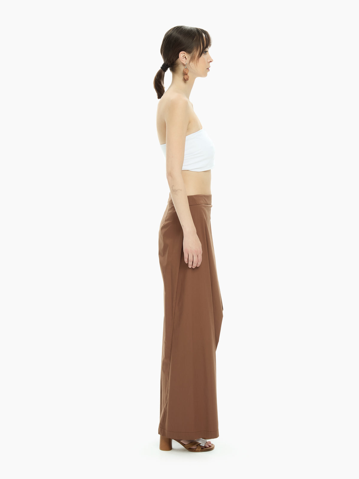 IXOS Pantalone ampio  MARRONE