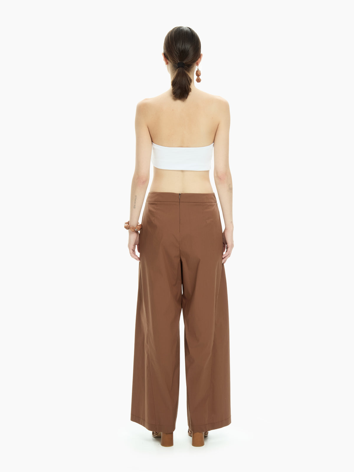 IXOS Pantalone ampio  MARRONE