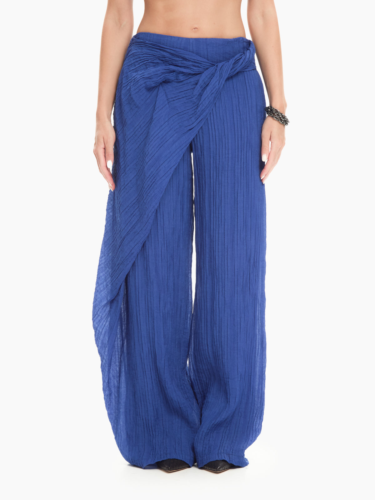 IXOS Pantaloni palazzo BLU