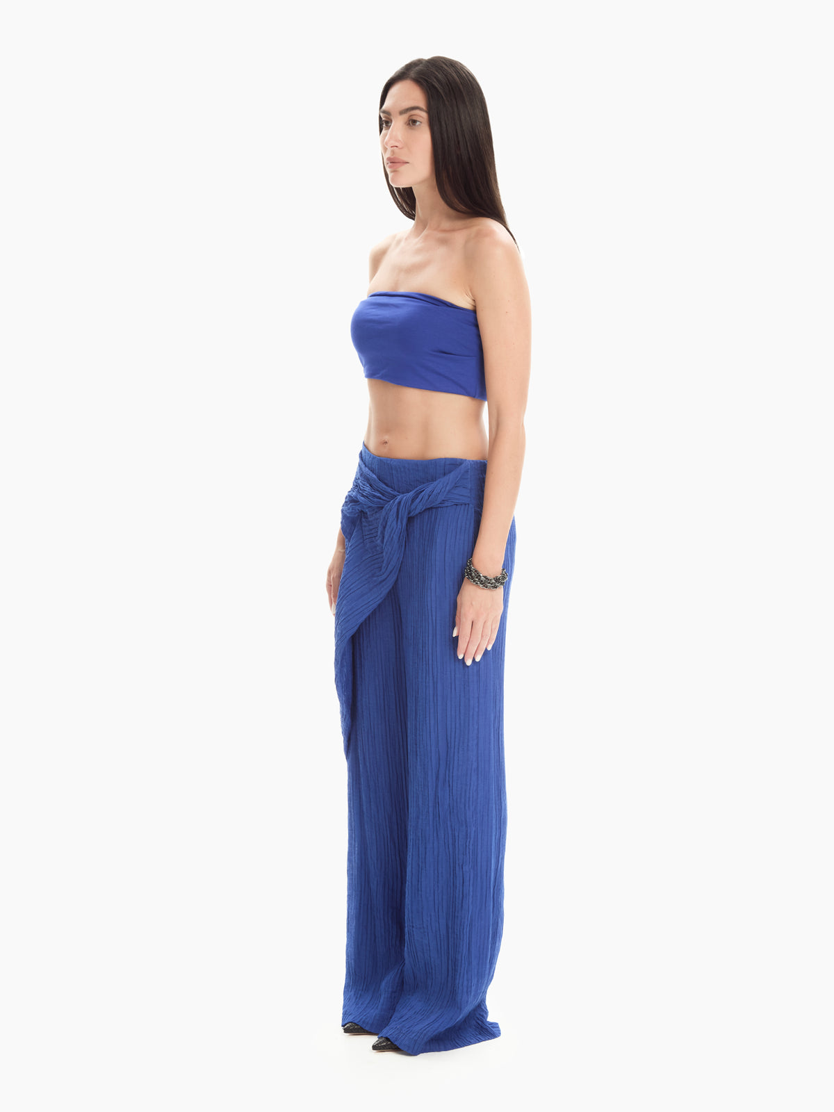 IXOS Pantaloni palazzo BLU