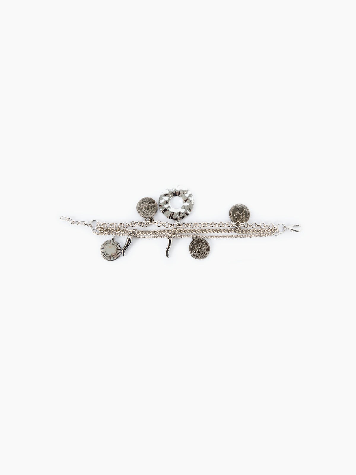 IXOS Bracciale multifilo ARGENTO