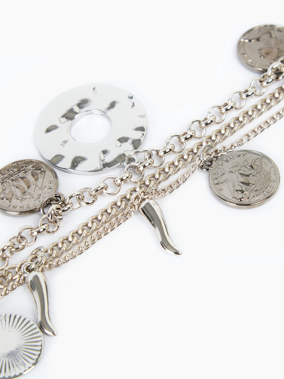 IXOS Bracciale multifilo ARGENTO