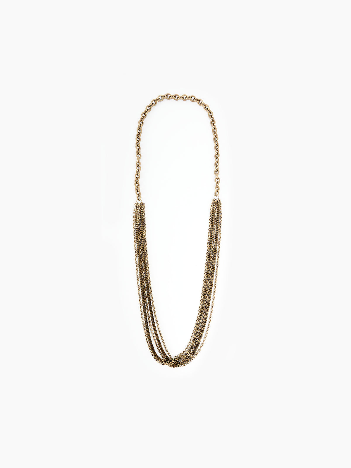 IXOS Collana multicatena GRIGIO