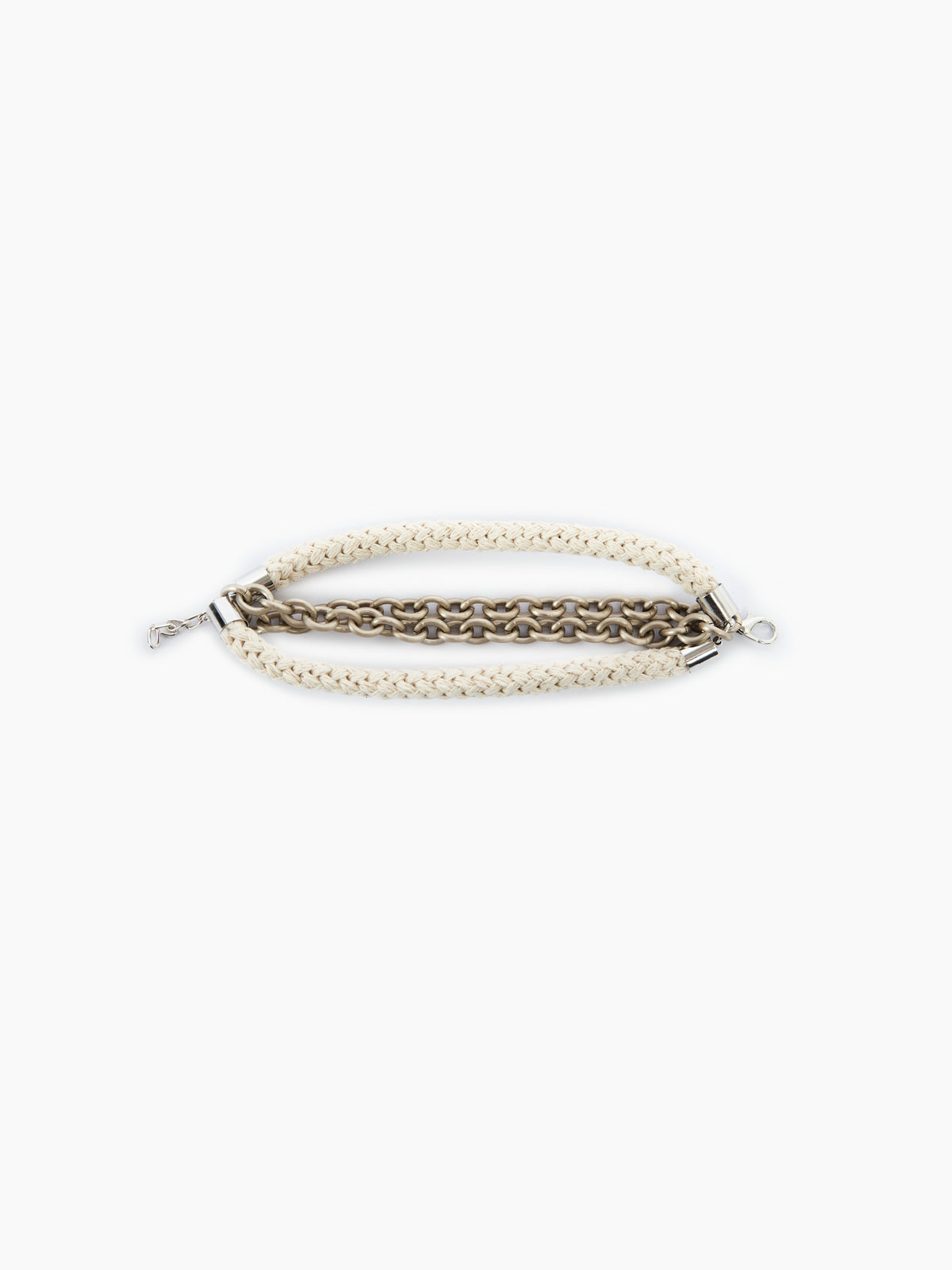 IXOS Bracciale con struttura intrecciata BEIGE