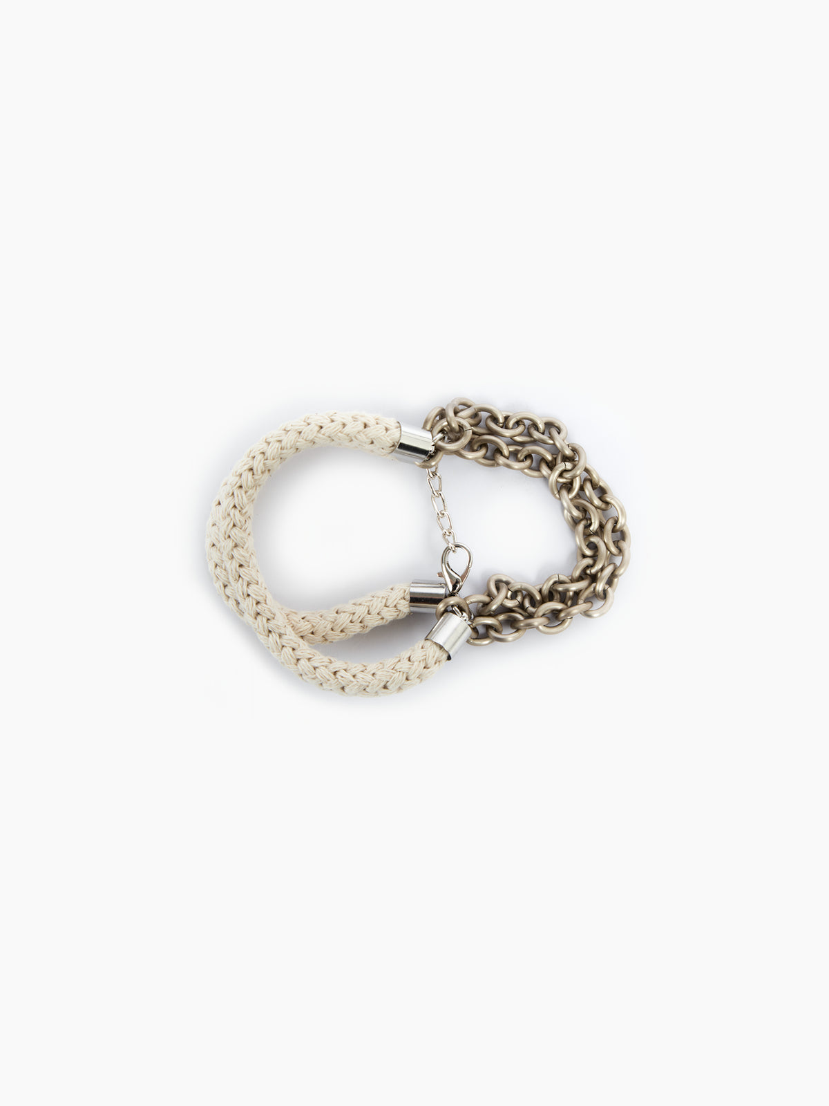 IXOS Bracciale con struttura intrecciata BEIGE