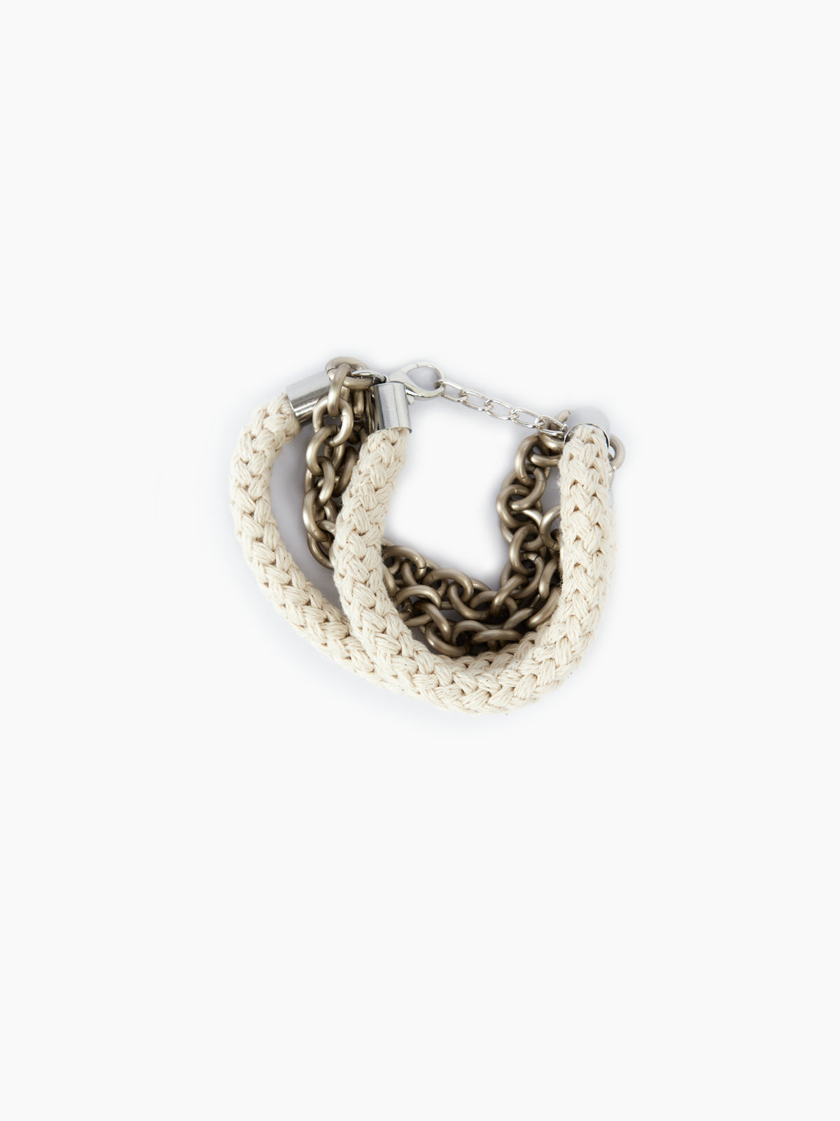 IXOS Bracciale con struttura intrecciata BEIGE